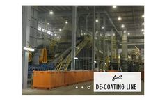 GME - Hot De-Coating Plant for Removal Process of Grease, Oil, Paint, Plastic and Aluminum Scraps