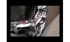 Baled Al Scraps Shredding - Video