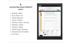 LOGitEASY - Field Logging Web-App, Boring Log & Geologic Cross Section Software Online