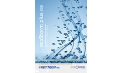 EcoStorm - Model Plus 400 - Stormwater Filtration System - Brochure