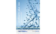 EcoStorm - Model Plus 1000 - Stormwater Filtration System - System