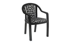 Supreme - Premium Upholstered Lacquer Finish Chairs With Arm