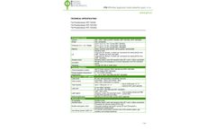 PSI - Model FMT 150 - Photobioreactors Technical Sheet