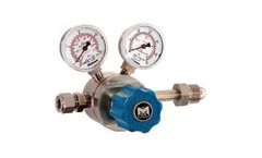 Matheson - Model 3200 Series - Single-Stage High-Purity/High Flow Brass and Stainless Steel Regulator