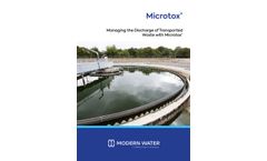 Microtox - Managing the Discharge of Transported Waste with Microtox - Applications Note