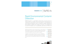Carcinogenic - Model PAH - CPAH - Rapid Field Polycyclic Aromatic Hydrocarbons Test Kit - Brochure