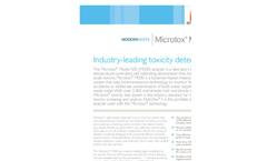Microtox - Model LX - Laboratory-Based Temperature-Controlled Luminomete System - Brochure