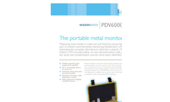 MicroTrace - Model PDV - Trace Metal Analysis to 0.5UG/L - Brochure