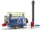 Akkaya - Model SKK Series - Oil/Gas Hot Superheated Water Boiler