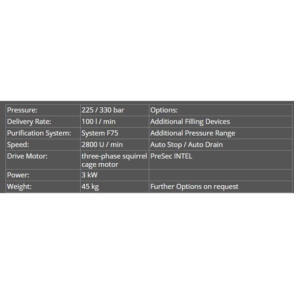 CompTrade CTC-100E3 High Pressure Breathing Air Compressors