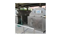 Rotoshear - Model PF - Internally Fed Rotating Perforated Plate Drum Screen