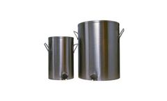 INDCO - Model ISMV-100 - 100-Gallon 304 Stainless Steel Mixing Vat
