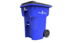 Rehrig - Model 95 Gallon EnviroGuard - Roll-Out Waste Collection Cart with Gravity Lock