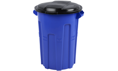 Rehrig - Model 32 Gallon - Round Waste Collection Can