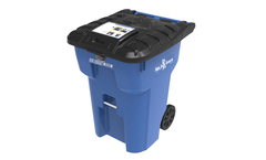 Rehrig - Model 95 Gallon - Bear Resistant Roll-Out Waste Collection Cart
