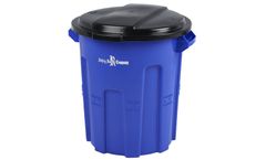 Rehrig - Model 25 Gallon - Round Waste Collection Cans