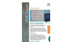 Hitachi High-Tech - Model CMI760 Series - Digital Coating Thickness Gauges for PCB Copper - Brochure