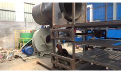 Paper Pulp Molded Egg Tray Multi-Layer Metal Dyer Test Run - Video