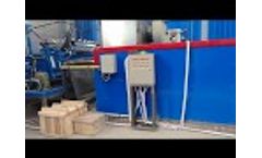 pulp moulding dryer steel cabinet structure - Video