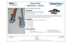 PPU-Umwelttechnik ClearFox - SBR Standard Kit - Brochure