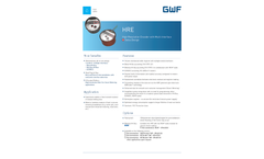 GWF - Model sonico NANO - Smart Water Meter - Brochure