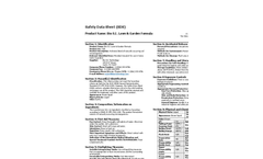 Lawn and Garden Humic Acid Brochure