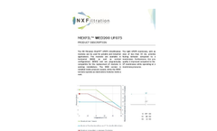 NX - Ultrafiltration (UF) Membranes - Brochure