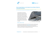 Data Logger Serves as Automated Solar Energy Monitor for School Building - Application Note