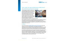 Water Quality Data Logger for Monitoring Coal Mine Runoff - Application Note