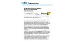 Data Logger Monitors Innovative Solar Energy System - Application Note