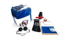 Rapid Barrier - Model 8 inch x 20 Foot - Oval Premium Flood Barrier Kit