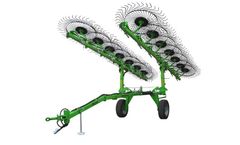 SURMAK - Model STH 14 - Hydraulic Pull Type Wheel Rake