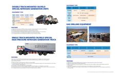 Kerui - Model MZD - Onshore Truck Mounted Membrane Separation Nitrogen Generation Unit Brochure