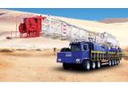 Kerui - Model 150HP/500kN-45OHP. - Truck Mounted Drilling & Workover Rig