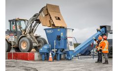 Brome Compost - Vertical Mixer Blends for Industrial Composting System