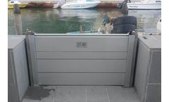 Fluvial - Model Aquastop - Modular Flood Barrier