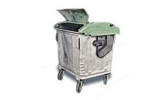 Green City - Model MSH - 1100L Steel Waste Bins