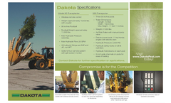Dakota - Model 90 - Soil Mover - Brochure