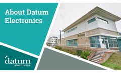 About Datum Electronics - Video