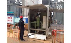 How to operate the hot oil circulation for the transformer?