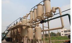 Plastic Pyrolysis Oil Distillation Machine