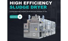 The treatment of sludge drying sewage