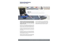 Intoximeters - Model RBT IV - Portable Breath Tester  -Brochure