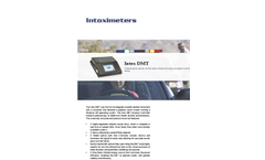 Intoximeters - Model Intox DMT - Advanced Evidential Desktop Breath Testing Instrument - Brochure