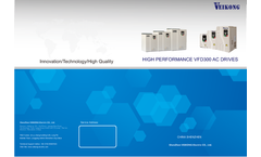 Veikong - Model VFD300 - Economical General Use Frequency Inverter - Brochure