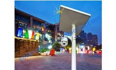 Jaste - Model JAD5536L-300 - Solar Power 8mp P2P IP Outdoor Wireless Dome CCTV Security Camera