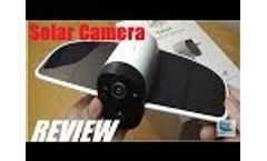 REVIEW: Soliom S60 Solar Powered Security Camera (Wi-Fi) Video