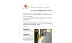Ultra-High Efficiency Filter (UHF) System Brochure