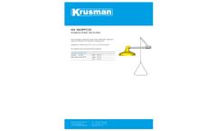 Krusman - Model KN1643PFC20 - Plastic Emergency Shower - Brochure