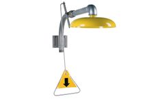 Krusman - Model 3813 - Emergency Shower with Galvanized Steel Pipes and Shower Head